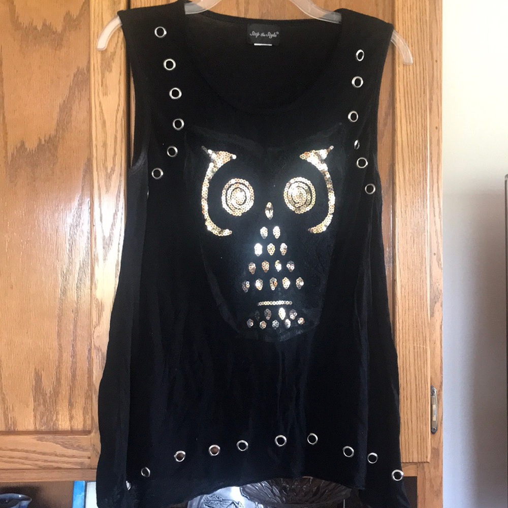 Owl tank top